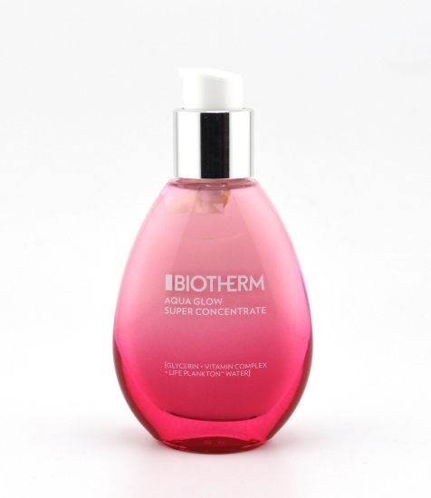 Imagine Biotherm Aqua Glow Super Concentrate, Cremă de zi hidratantă cu Life Plancton, Cremă de față pentru un ten rafinat și strălucitor, 50 ml