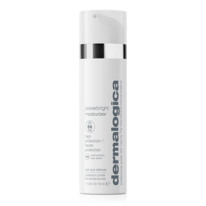 Imagine Dermalogica Powerbright Moisturizer SPF 50 Cremă facială de protecție împotriva petelor întunecate cu niacinamidă și acid hialuronic 50 mL