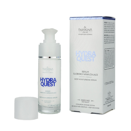 Imagine Ser pentru Hidratare, Farmona Hydra Quest Deep Moisturising Serum, 30ml